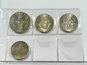 obverse: MONDIALI - Lotto di 4 monete d Argento