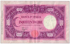 obverse: regno d italia - 50 Lire