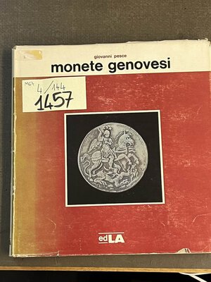 obverse: PESCE G. - Monete genovesi - 157 pagg.