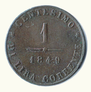 obverse: VENEZIA - Governo provvisorio 1848 - 1 Cent.