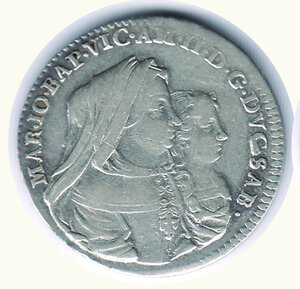 obverse: SAVOIA - Vittorio Amedeo II reggenza - Lira 1677