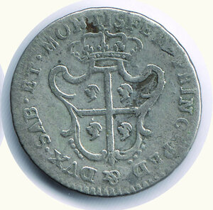 reverse: SAVOIA - Carlo Emanuele III - Reale 1770.