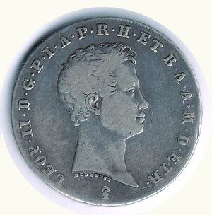 reverse: FIRENZE - Leopoldo II (1824-1859) - ½ Francescone 1834.
