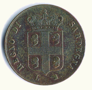reverse: SAVOIA - Carlo Alberto - 3 Cent. 1842.