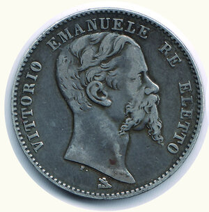 obverse: SAVOIA - Vittorio Emanuele II - 2 Lire 1860 Fi.
