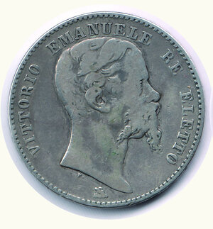 obverse: SAVOIA - Vittorio Emanuele II - 2 Lire 1860 Fi.