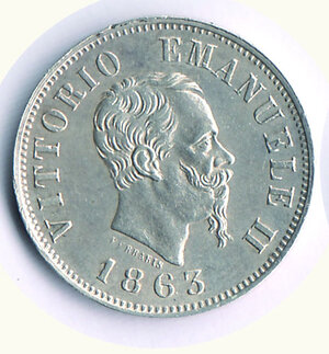 obverse: SAVOIA - Vittorio Emanuele II - 50 Cent. 1863 Mi.