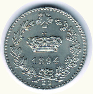 reverse: SAVOIA - Umberto I (1879-1900) - 20 Cent. 1894 KB