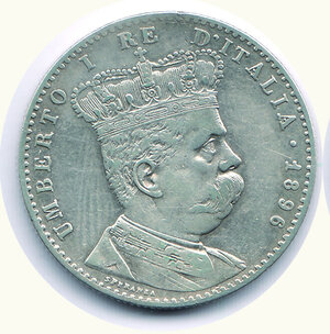 obverse: UMBERTO I - Colonia Eritrea - 2 Lire 1896