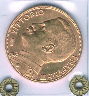 reverse: SAVOIA - Vittorio Emanuele III - 100 Lire 1912 - Aratrice.