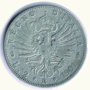 obverse: VITTORIO EMANUELE III - 2 Lire 1901