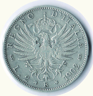 obverse: SAVOIA - Vittorio Emanuele III - 2 Lire 1902.