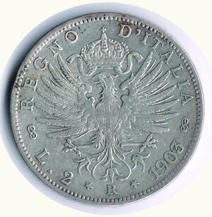 obverse: VITTORIO EMANUELE III - 2 Lire 1903