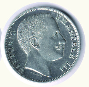 reverse: SAVOIA - Vittorio Emanuele III - 2 Lire 1907.