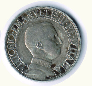 reverse: SAVOIA - Vittorio Emanuele III - 2 Lire 1908.