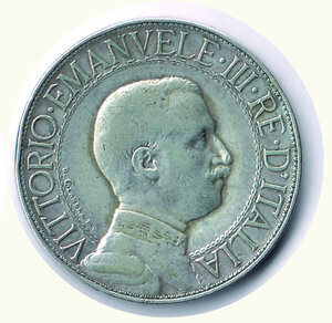 reverse: VITTORIO EMANUELE III - 2 Lire 1910