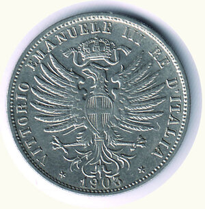 reverse: SAVOIA - Vittorio Emanuele III - 25 Cent. 1903.