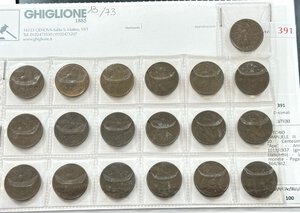 obverse: VITTORIO EMANUELE III - 10 Centesimi - 19 monete