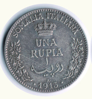 obverse: VITTORIO EMANUELE III - Somalia italiana - Rupia 1913