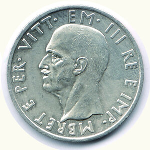 reverse: SAVOIA - Vittorio Emanuele III - 5 Lek 1939.