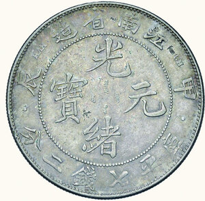 reverse: CINA - Kiangnan (Impero) - Dollar 1904