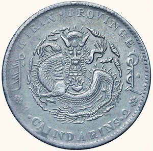 obv: CINA - Kirin (Impero) - Dollar 1906