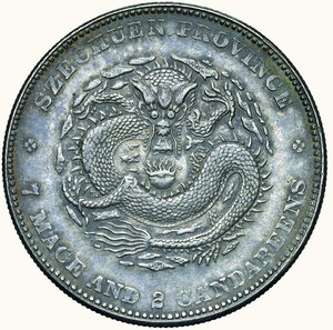 obverse: CINA - Szechuen (Impero) - Dollar 1901