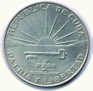obverse: CUBA - Peso 1953