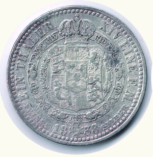 obverse: GERMANIA - Hannover - Tallero 1838