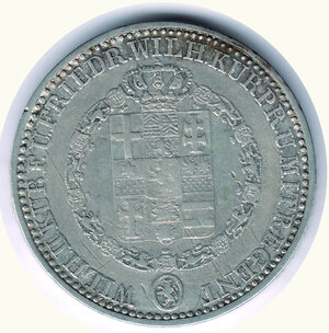 reverse: GERMANIA - Hesse - Cassel - tallero 1835