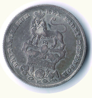 obverse: GRAN BRETAGNA - Giorgio IV - Scellino 1827- KM 694.