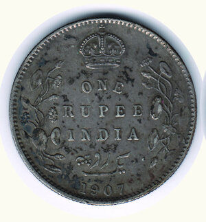 obverse: INDIA BRITANNICA- Edoardo VII - Rupia