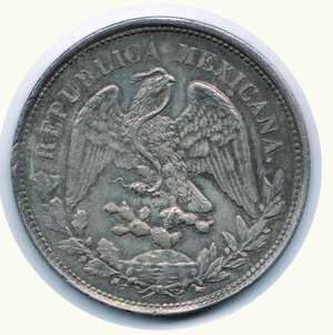 reverse: MESSICO - Peso 1902 - Mexico City - A.M. - KM 409,2