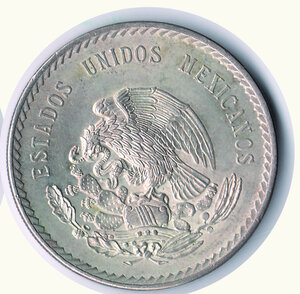 reverse: MESSICO - 5 Pesos 1948.