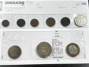 obverse: POLONIA - Interessante lotto di 9 monete diverse