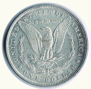 obverse: STATI UNITI - Dollar 1881