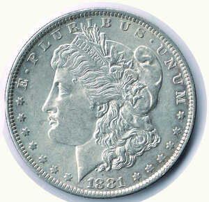 reverse: STATI UNITI - Dollar 1881