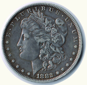 reverse: STATI UNITI - Dollar 1882 