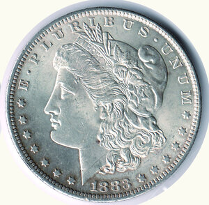 reverse: STATI UNITI - Dollar 1883