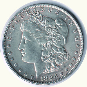 reverse: STATI UNITI - Dollar 1886