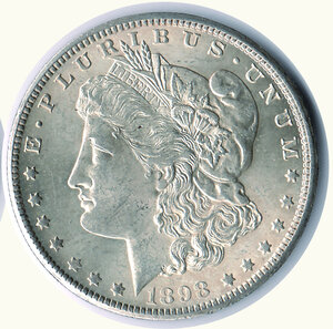 reverse: STATI UNITI - Dollar 1898