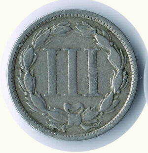 obverse: STATI UNITI - 3 Cent. 1871.