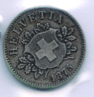 reverse: SVIZZERA - Confederazione Elvetica - 10 Rappen