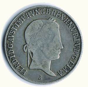 reverse: UNGHERIA - Ferdinando I - 20 Krajaczar 1840
