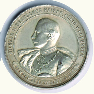 reverse: UMBERTO i - Incontro con il Kaiser Guglielmo II