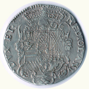 reverse: MILANO - Carlo II (1676-1700) - Filippo 1676.