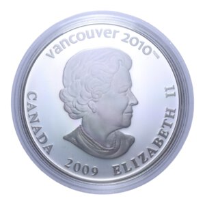 obverse: CANADA ELISABETTA II 25 DOLLARS 2009 AG. 27,78 GR. PROOF