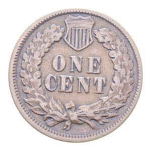 reverse: STATI UNITI 1 CENT. 1891 INDIAN HEAD CU. 3,15 GR. qSPL
