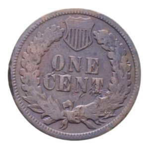 reverse: STATI UNITI 1 CENT. 1892 INDIAN HEAD CU. 2,93 GR. BB