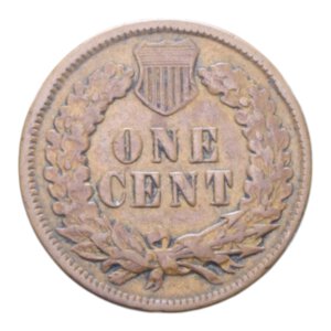 reverse: STATI UNITI 1 CENT. 1893 INDIAN HEAD CU. 3,05 GR. BB+